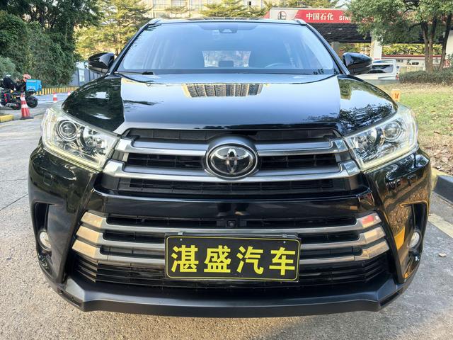 Certificated Used GAC Toyota Highlander 2018 Model 2.0T Four-Wheel Drive Limited Edition 7 Seats China V