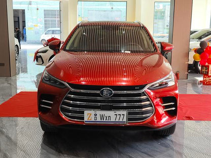Certificated Pre-Owned BYD Tang DM 2018 DM 2.0T All-Wheel Drive Intelligent Connected Creative Enjoyment Edition 7-Seater National V Emission Standard