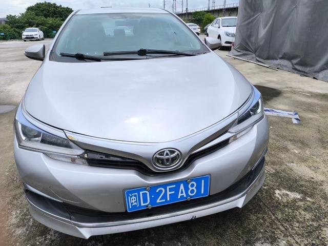 Certificated Pre-Owned GAC Toyota Corolla 2017 Refreshed Hybrid 1.8L E-CVT Pioneer Edition, China V Emission Standard -u22158497