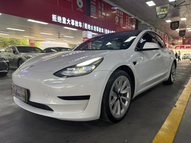 Certificated Pre-Owned Tesla Model 3 2021 Standard Range Rear-Wheel Drive Upgraded Version 3D1 -u22516946