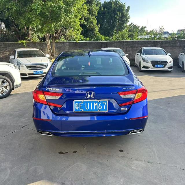 Certificated Used GAC Honda Accord 2018 260TURBO Flagship Edition Guowei V