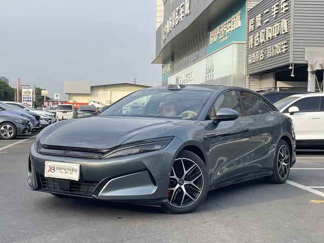 Certificated Used BYD Han L DM 2025 DM-p 180KM 4WD Lidar Flagship Version