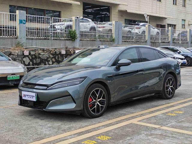 Certificated Used BYD Han L DM 2025 Model DM-p 180KM 4WD LiDAR Flagship Version