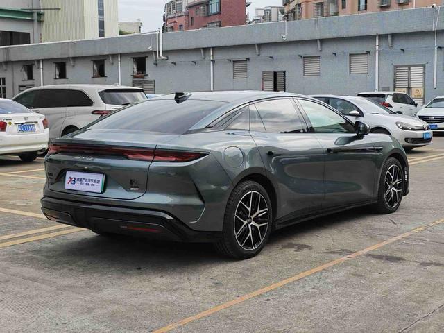 Certificated Used BYD Han L DM 2025 Model DM-p 180KM 4WD LiDAR Flagship Version