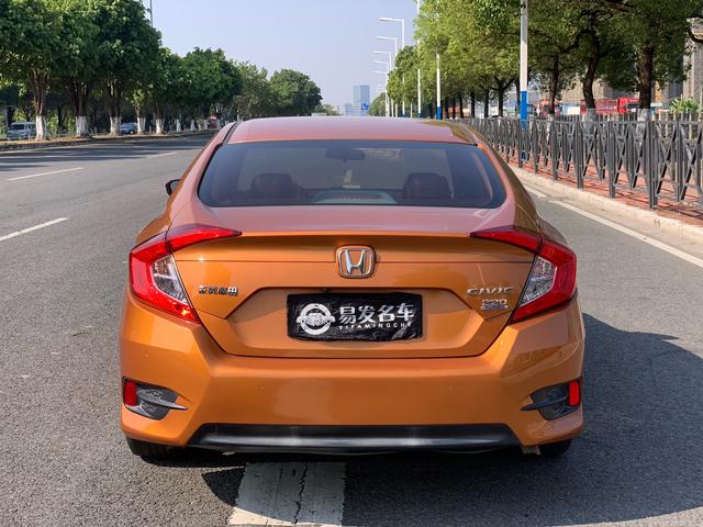 Certificated Used Dongfeng Honda Civic 2016 220TURBO CVT Luxury Edition