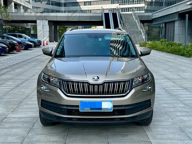 Certificated Used Skoda Kodiaq 2019 Model Facelift TSI330 5 Seats Two-Wheel Drive Comfort Version National VI