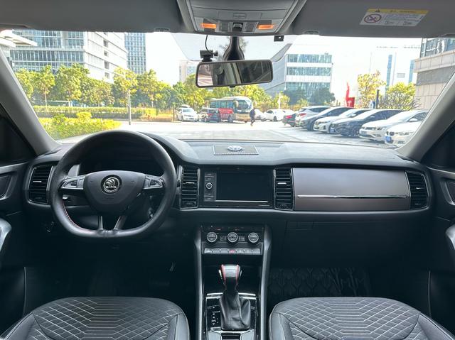 Certificated Used Skoda Kodiaq 2019 Model Facelift TSI330 5 Seats Two-Wheel Drive Comfort Version National VI