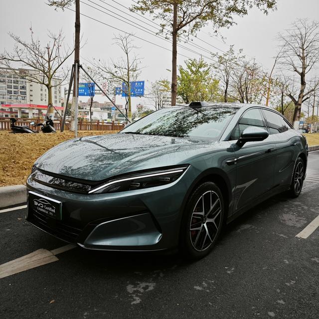 Certificated Pre-Owned BYD Han L EV 2025 601KM Four-wheel Drive LiDAR Flagship Edition -u22651347