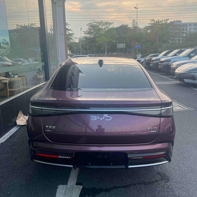 Certificated Pre-Owned BYD Seal 07DM 2025 Intelligent Driving Edition DM-i 125KM Flagship Model -u24003509
