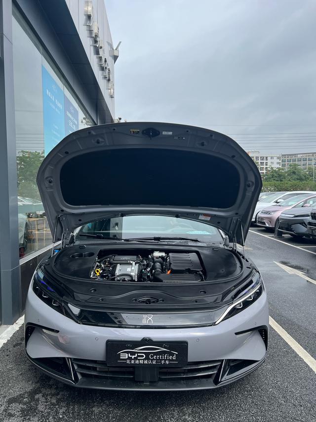 Certificated Pre-Owned BYD Han DM 2025 Intelligent Driving Version DM-i 125KM Lidar Flagship Model -u24000250