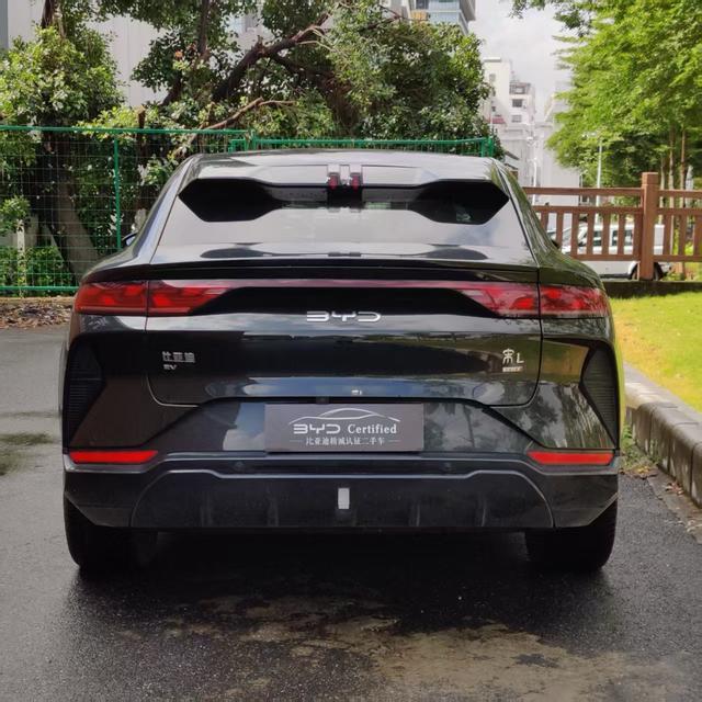 Pre-Owned BYD Song L EV 2025 Intelligent Driving Version 662KM Laser Radar Premium Type